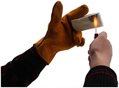 Up to 600℃ -TIG Finger Welding Gloves Heat Shield Guard Heat Protection - Finger tips