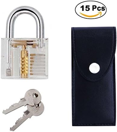 AFairy Good Helper with a Transparent Padlock Lock