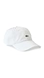 Lacoste Unisex Organic Cotton Twill Cap, One