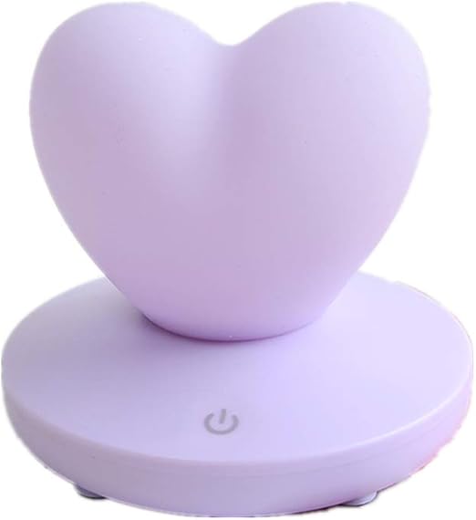 purple nursery lamp