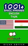 1001+ Basic Phrases English - Tajik by Gilad Soffer
