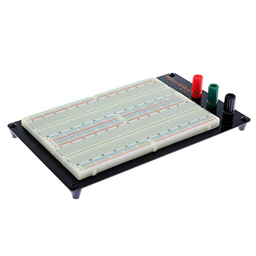 Makeronics Solderless 1660 Breadboard Complete Kit 1660 TiePoints Experiment Plugin