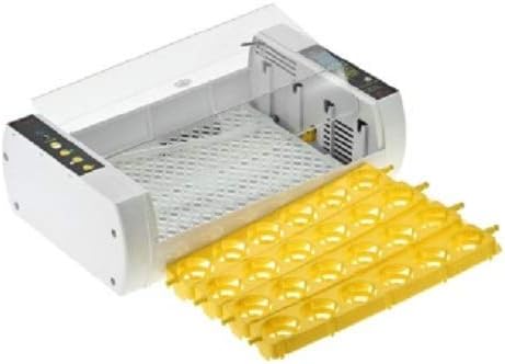 Indu 20 Aluminium All-in-One Intelligent Full-Automatic 24 Eggs Incubator Transparent Hatching Machine for Chicken