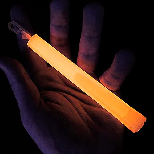 Emergency Glow Sticks 6 Inch 12 Hour Long Lasting Military Grade Glow
