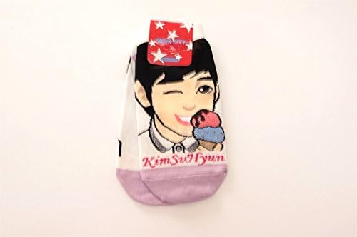 K-Drama Star Kim Soo Hyun Cartoon Cotton Ankle Socks HALF PRICE SALE!