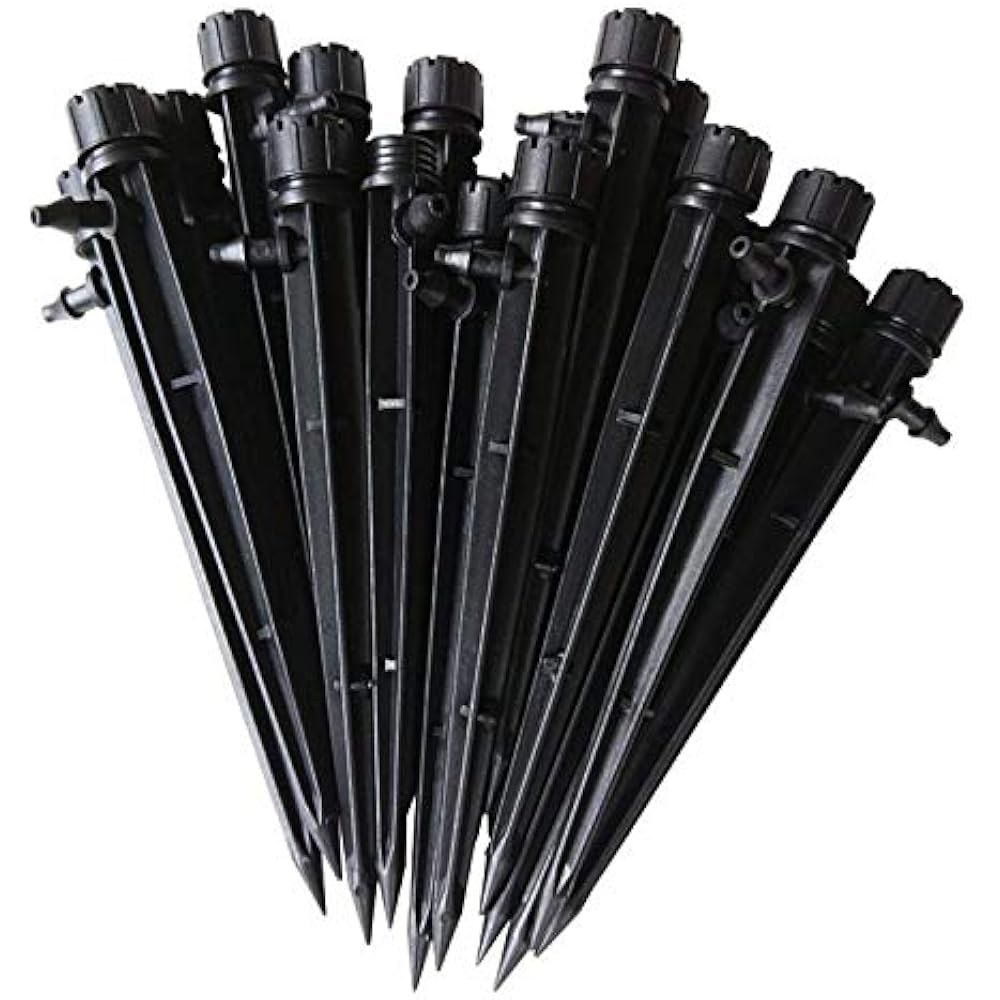 Pack 50 Drip Emitters for 4 / 7mm Water Flow Drip Irrigation for