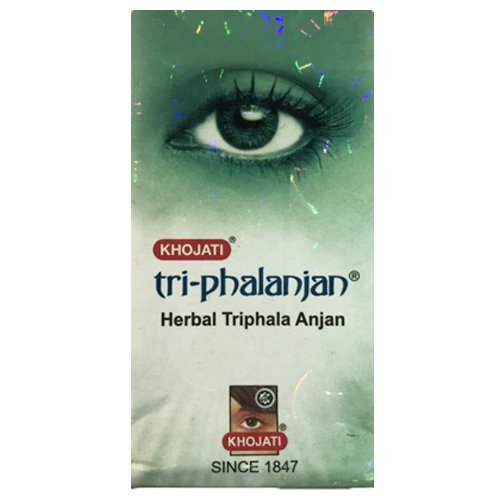 Khojati, TriPhalanjan Cool Lite Ayurvedic Eye Drops 10 ml X 3 Health & Personal Care