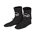 FROGG TOGGS unisex adult 28781 Neoprene Booties, Black, Large US