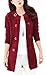 CLJJ7 Women's Loose Open Front Mid-long Knit Cardigan Sweater