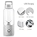 Personal Smoothie Blender, Kacsoo J610 Detachable Portable Blender Fruit Mixer, High Speed Single Serve Juicer Cup, with Lightweight USB Rechargeable Travel Blender for Shakes and Smoothies(White)