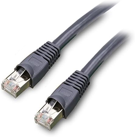 Outdoor Ethernet 100ft Cat6 Cable, IMONTA Shielded Grounded UV Resistant Waterproof Buried-able Network Cord