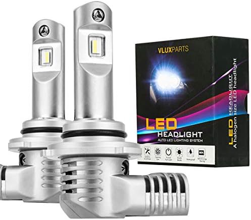 LDlighting LED Headlight Bulb, 9005/HB3 5000LUX 6000K White All-in-One Conversion Headlight Kit - 3 Year Warranty