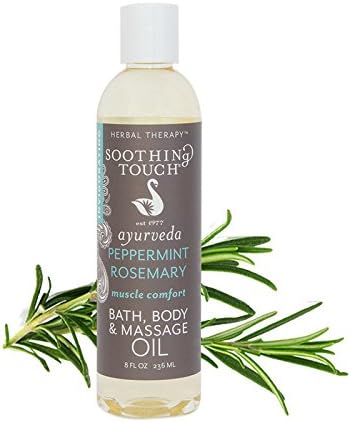 Soothing Touch Bath, Body & Massage Oils 8 Oz. Peppermint Rosemary - (311417-08)