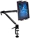 ARKON Mounts Heavy-Duty Tablet Mount with Clamp | Universal Tablet Holder | Strong C-Clamp | Multi-Angle Arm | Compatible with iPad Pro, Mini, Surface Pro, Samsung Tablets, and More
