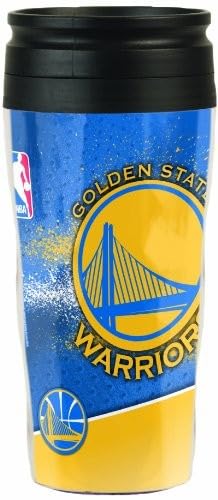 Wincraft NBA Golden State Warriors Contour Travel Mug, 16 oz