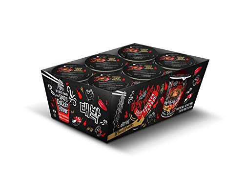 DAEBAK NOODLES GHOST PEPPER SPICY CHICKEN FLAVOR (PACK OF 6)