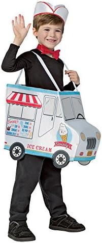 Boys Halloween Costume-Swirlys Ice Cream Truck Kids Costume Small 4-6