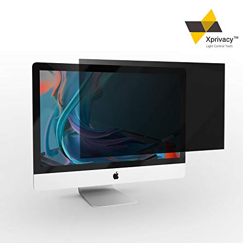 Luxtude 22” Computer Privacy Screen Filter (16:10) – Data Security Shield for High Clarity Widescreen Computer Monitor – Anti-Scratch & Anti-Glare Desktop Monitor Protector – UV & Blue Light Filter