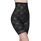 FeelinGirl Women's Smooth Shapewear High-Waist Thigh Slimmer Shorts