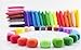 Exsart Air Dry Clay, 24 Bright Color Ultra Light Kids Modeling Clay, No-Toxic Modeling Clay with Clay Cutting Tools, Best Kids Gift.