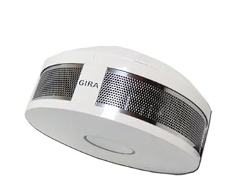 Gira 233002 - Dispositivo de alarma de humo blanco puro dual ...