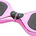 XtremepowerUS Self Balancing Scooter Hoverboard UL2272 Certified, Bluetooth Speaker and LED Light (Pink Chrome)