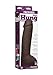Doc Johnson Vac-U-Lock - Hung - Made of ULTRASKYN - 12 Inch Dildo with Massive 8.5 Inches Girth - F-Machine and Harness Compatible - Chocolate