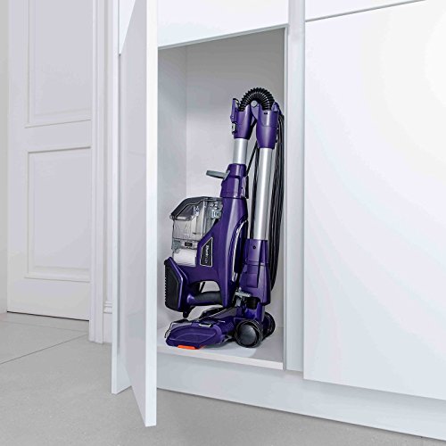 [- Shark HV390UK DuoClean Corded Stick Vacuum Cleaner with Flexology, Deep Purple  -]