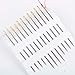 One Second-Needles Self Threading Needles Hand Sewing Repair Set of 12 Cloth Needles