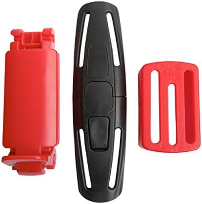 Ganen Baby Guard Kit Car Belt Lock Buckle Guard Securing the car seat Beltlock Safety Belt Clip Fitted Slip-Resistant Clip Strap Clamp Chest Clip for Baby Car Seat