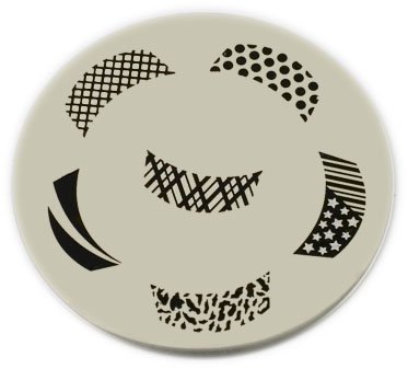 Konad Stamping Nail Art Image Plate - M45