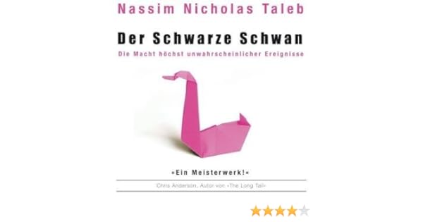 Der Schwarze Schwan Die Macht Höchst Unwahrscheinlicher