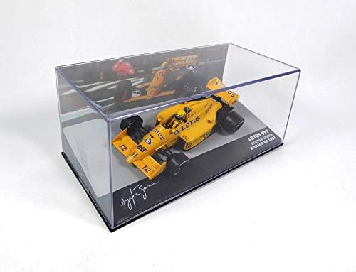 OPO 10 - Ayrton Senna Lotus 99T # 12 - Winner Monaco GP Formule 1-1987 1:43 Altaya (708), Yellow - Image 3