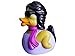 CelebriDucks - Jumpin' Quack Splash - The Floating Stones - Floating Rubber Ducks - Collectible Bath Toy Gift for Kids & Adults of All Ages