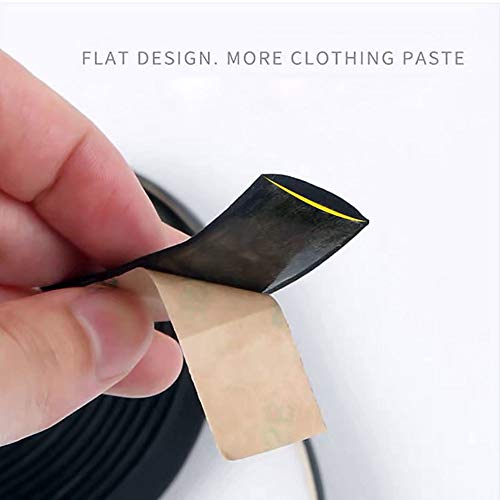 Lannmart 5 Meter Car Window Sealant Rubber Sunroof Triangular Waterproof Sealed Strips Seal Trim for Auto Vehicle Front Rear Windshield - Thumbnail 4