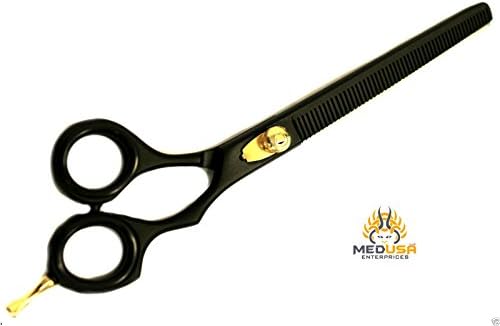 Professional 8.5" Black J2 Thinning Japanese Stainless Steel Pet Grooming Scissor Shear
