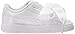 Puma Girls Basket Heart Patent Inf Casual Kids Sneaker, Puma White, 6 C US Toddler