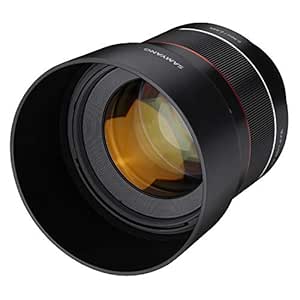 Samyang SA7072, Objetivo, Negro, 85 mm, F1.4 Fe E: Amazon.es ...