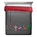 Jay Franco Marvel Justin Harder Comforter Featuring The Avengers, Red/Black