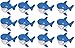 Rhode Island Novelty 2.75 Inch Rubber Water Squirting Sharks, One Dozen