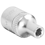 OEMTOOLS 22220 1/8 Inch SAE Socket | For Mechanics and Tinkerers | 1/4 Inch Drive Triple Square Socket | Necessary for Many Foreign Cars | Thin Wall Design Makes it Easy to Fit in Tight Spaces