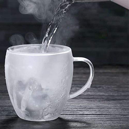 ZMK-720 Gläser Transparente Glaskaffeetasse Milch-Tee Bier Doppel Hitzbeständige Cocktailglas Drink Cup Tumbler Cup… – Bild 5