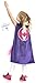 Little Adventures Girl Bat Hero Cape Play Costume Age 3-8 with Hairbow