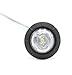 Ledvillage 10 Pcs 2nd Generation 3/4 Inch Inch Mount Clear Lens RED Light LED Clearance Bullet Marker Lights, Side Led Marker for Truck Boat SUV ATV Bike Trailer Marine
