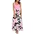 Women Short Sleeve Dress Loose Solid Plain Maxi Dress Casual Long Party Dress with Pockets Split Summer Dress