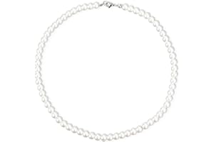 MEERAN Pearl Necklaces for women,14"-20" Lengths Dainty Pearls Choker Necklaces Pearls Jewelry