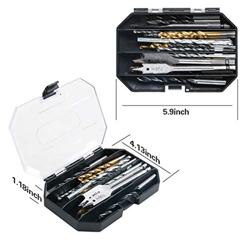 image for Bratsk Drill Bit Set 69 Piece Durability Premium Twist General Purpose