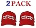 Make America Great Again Hat [2 Pack], Donald Trump USA MAGA Cap Adjustable Baseball Hat