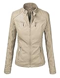 LL Womens Quilted Biker Jacket
