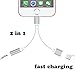 TOMOCO 2 in 1 Headphone Jack Adapter Splitter and Charger Compatible with iPhone 7 7s 8 8s Plus x xr xs maxthumb 3
